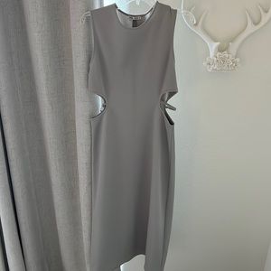 Zara Light Gray Maxi Dress
